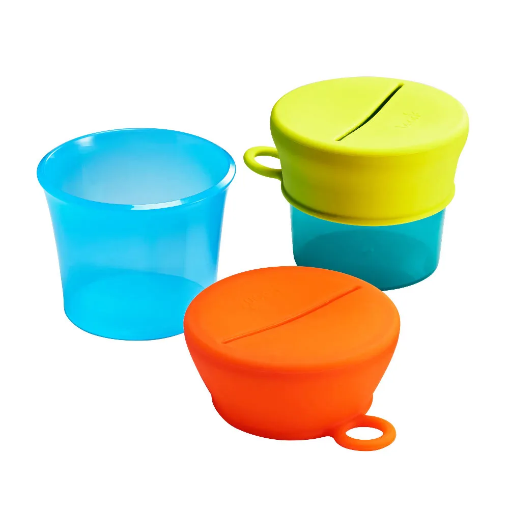 BOON POSUDE SA POKLOPCEM SET ORANGE YELLOW