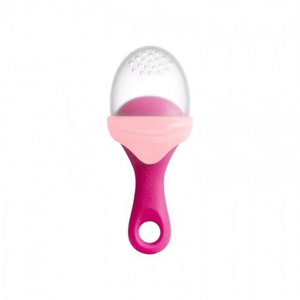 BOON SILIKONSKA HRANILICA PINK