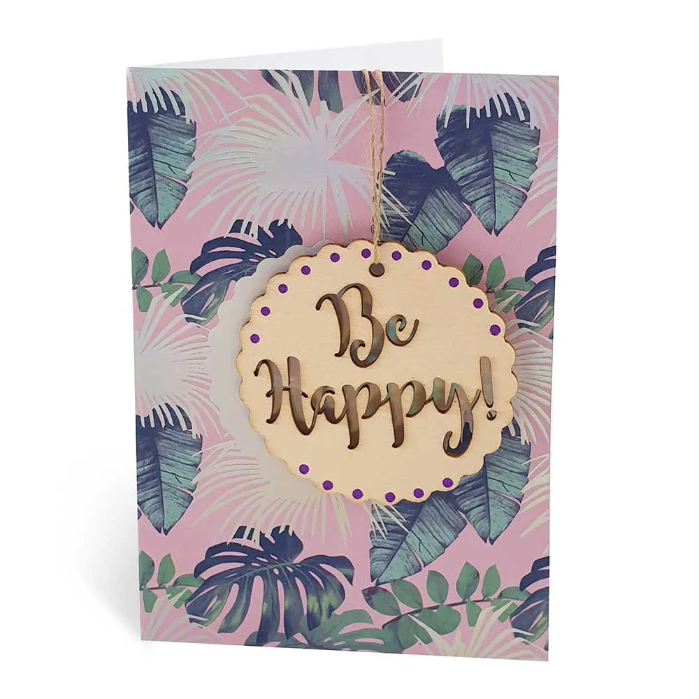 CESTITKA Woodstock BE HAPPY 