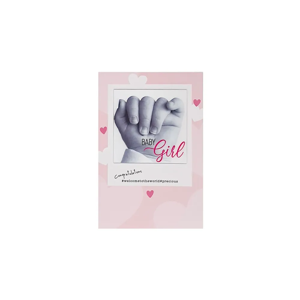 CESTITKA 3D HASHTAG BABY HAND -GIRL