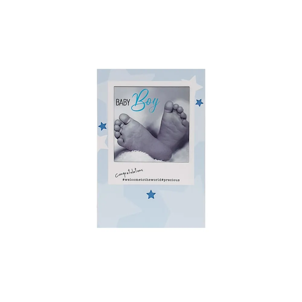 CESTITKA 3D HASHTAG BABY FEET - BOY