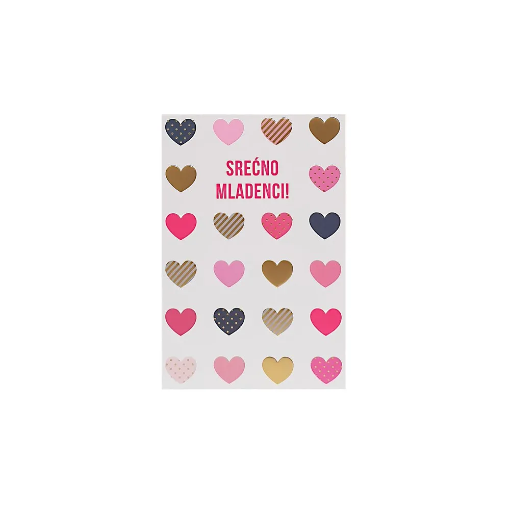 CESTITKA NEON BLUSH SRECNO MLADENCI