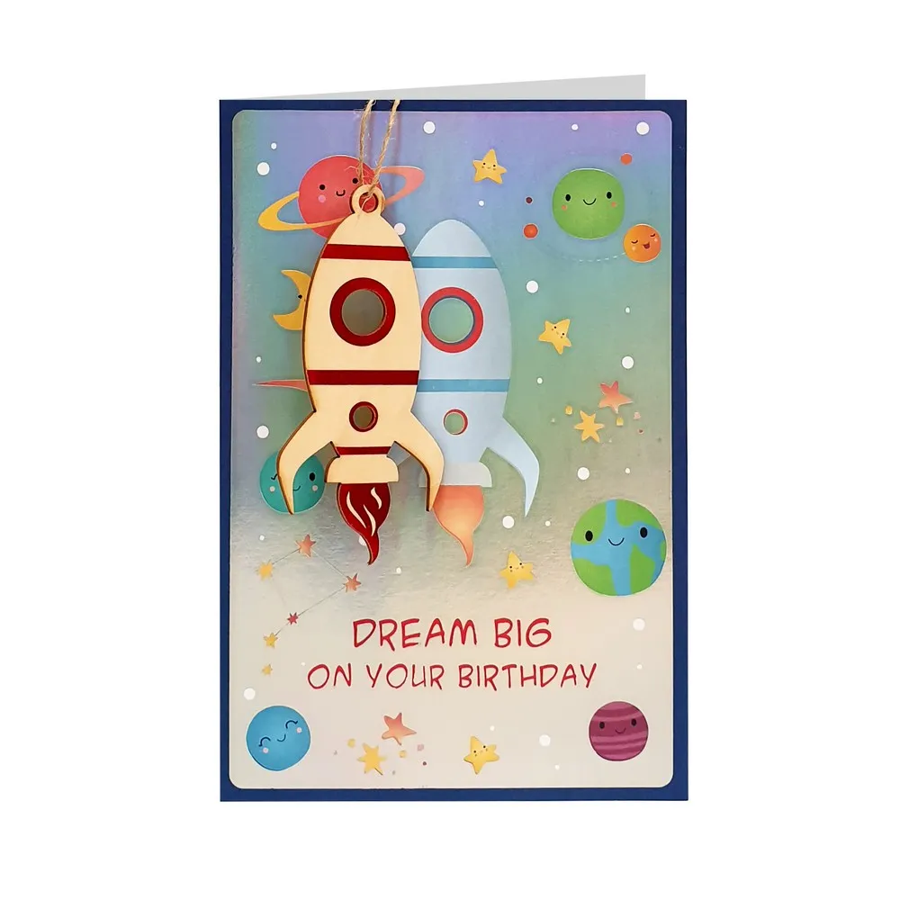 CESTITKA WOODSTOCK DREAM BIG ON YOUR BIRTHDAY 