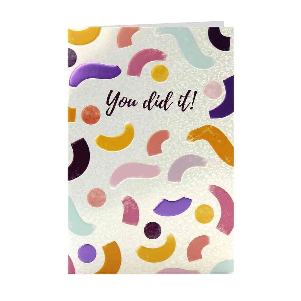 ČESTITKA YOU DID IT! 