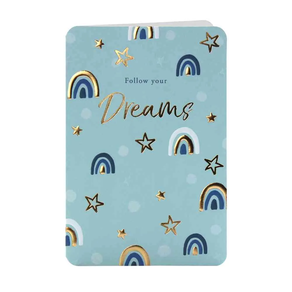 ČESTITKA FOLLOW YOUR DREAMS 