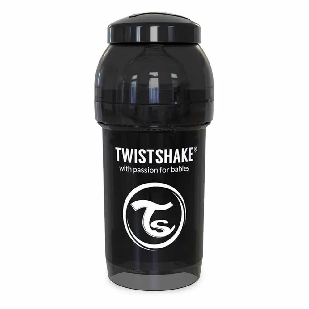TWISTSHAKE FLASICA ZA BEBE 180ML BLACK