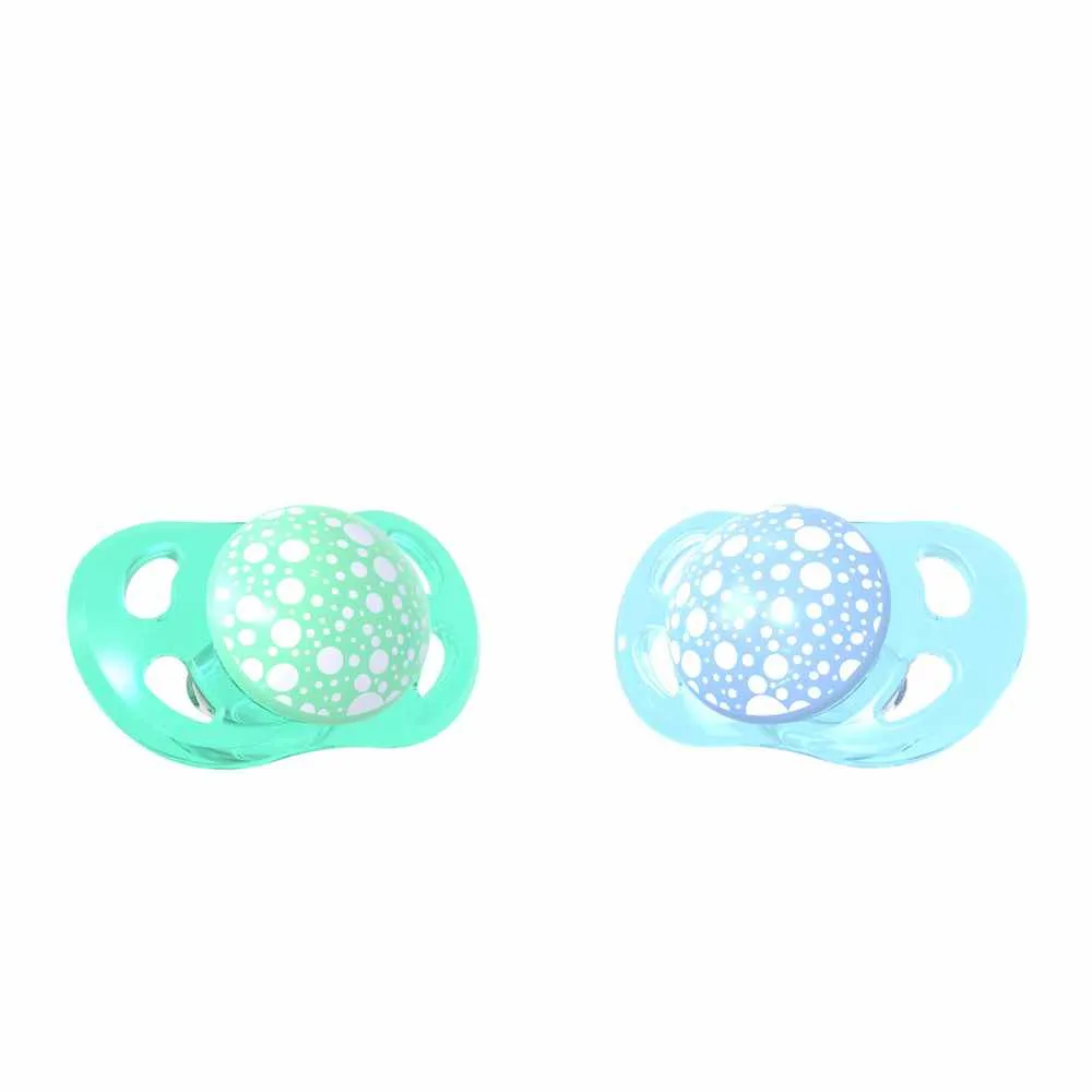TWISTSHAKE VARALICA SILIKON 0-6M PASTEL BLUE GREEN 2/1