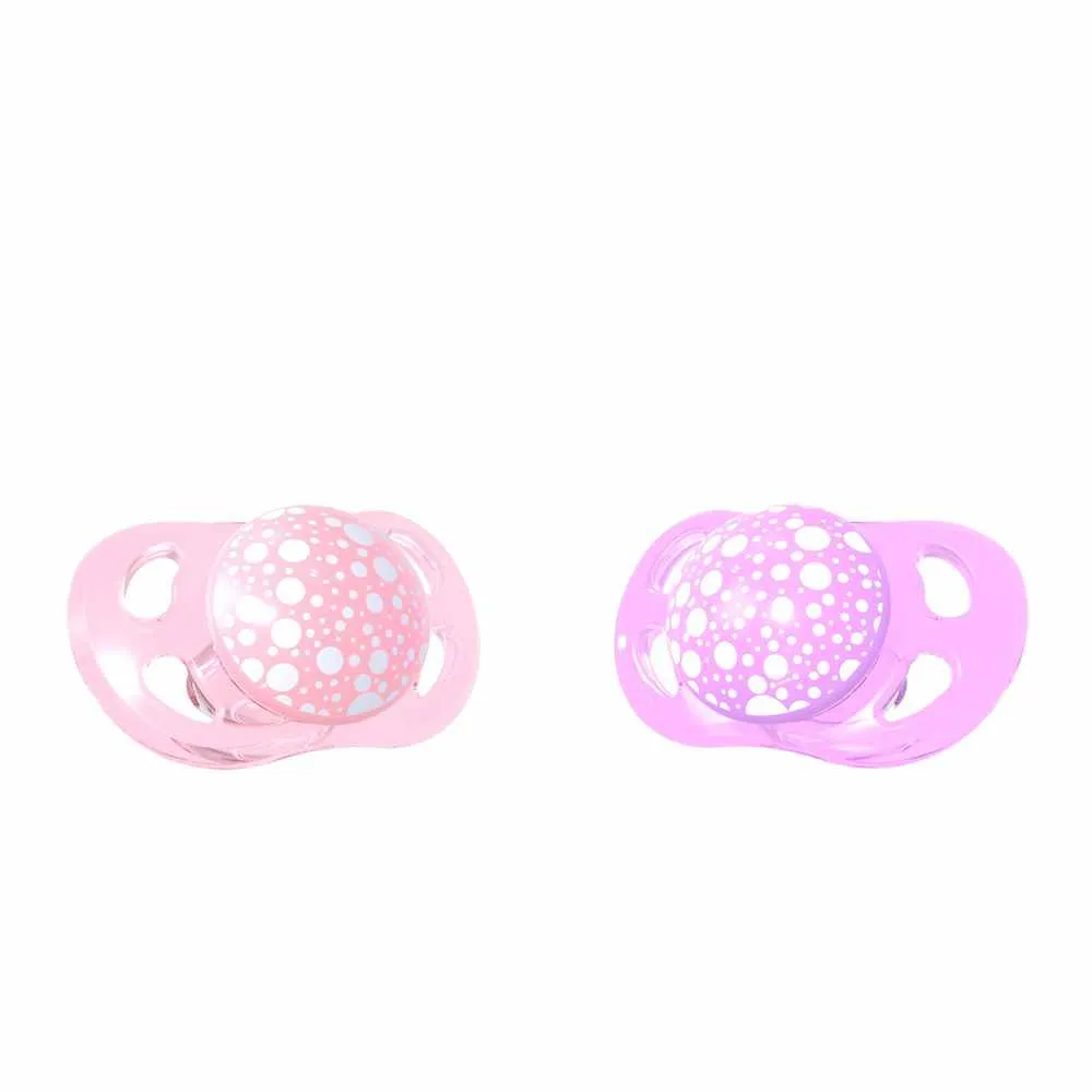 TWISTSHAKE VARALICA SILIKON 0-6M PASTEL PINK PURPLE 2/1