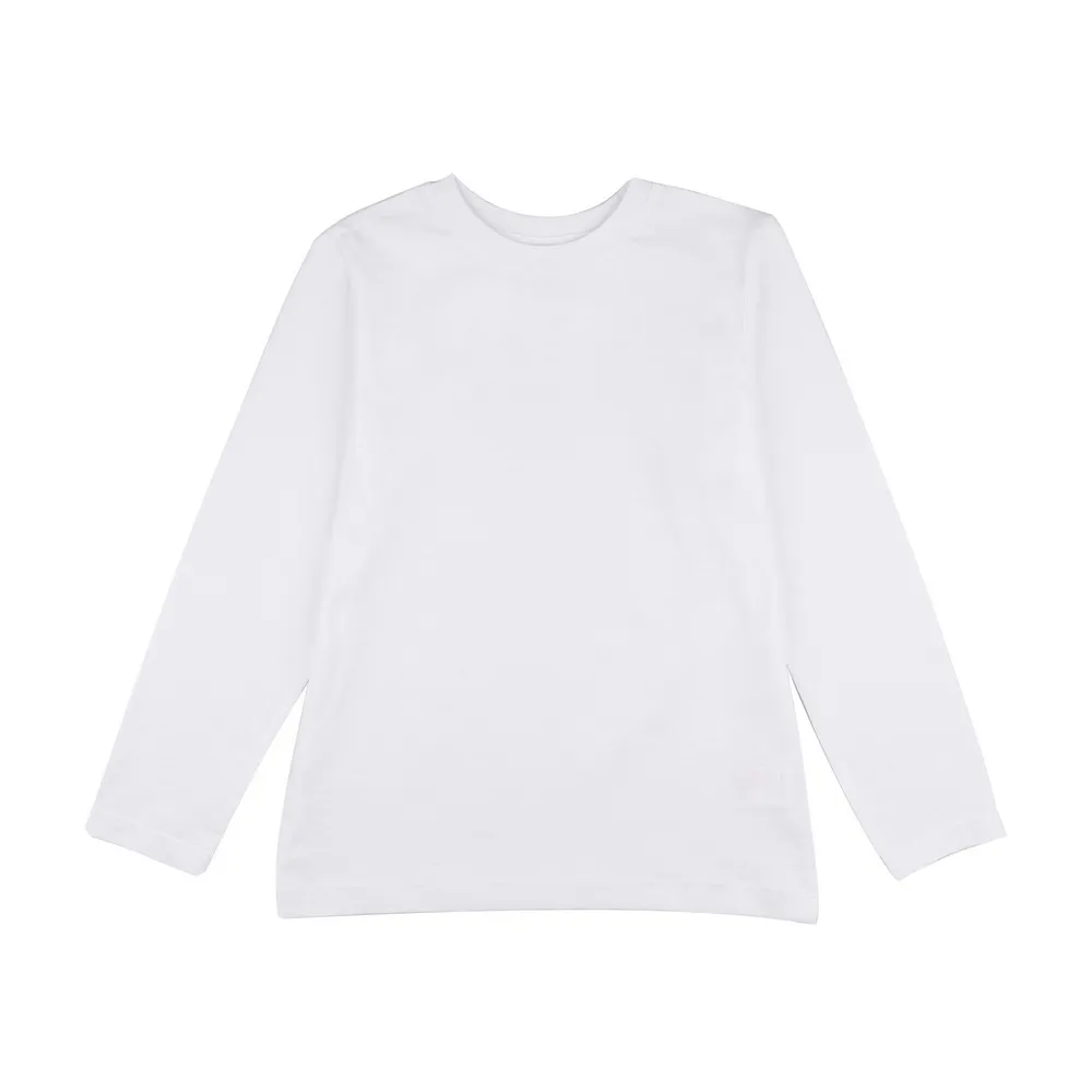 KIDZZ MAJICA DUG RUKAV WHITE