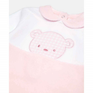 BLUKIDS ZEKA ROMPER BEAR FACE VELOUR G POTPOURRI