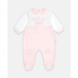 BLUKIDS ZEKA ROMPER BEAR FACE VELOUR G POTPOURRI