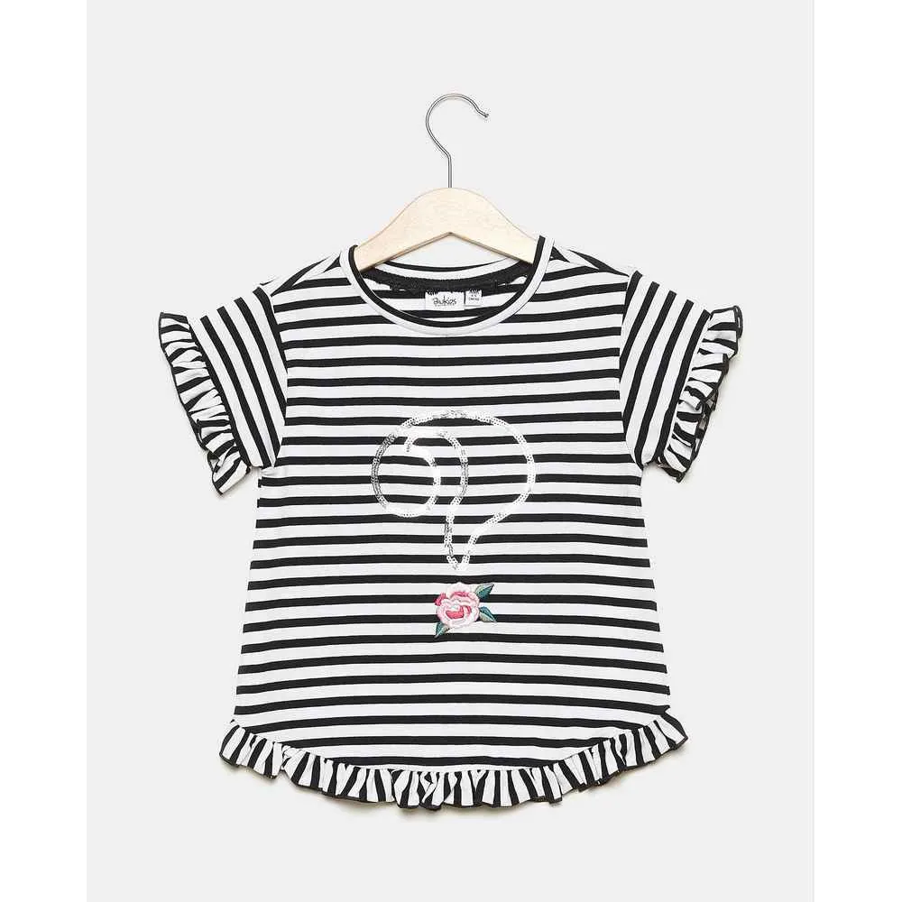 BLUKIDS MAJICA KRATAK RUKAV T-SHIRT S/S Y/D STRIPES