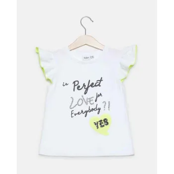 BLUKIDS MAJICA KRATAK RUKAV T-SHIRT S/S BRIGHT WHITE 