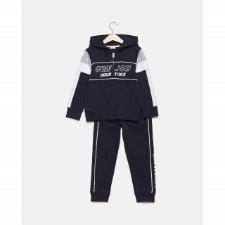 BLUKIDS TRENERKA KOMPLET JOG SET BASALTGR/WHITE/LTG.2