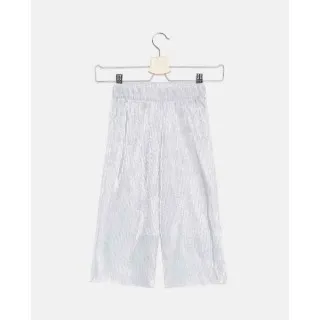 BLUKIDS PANTALONE TROUSERS SILVER