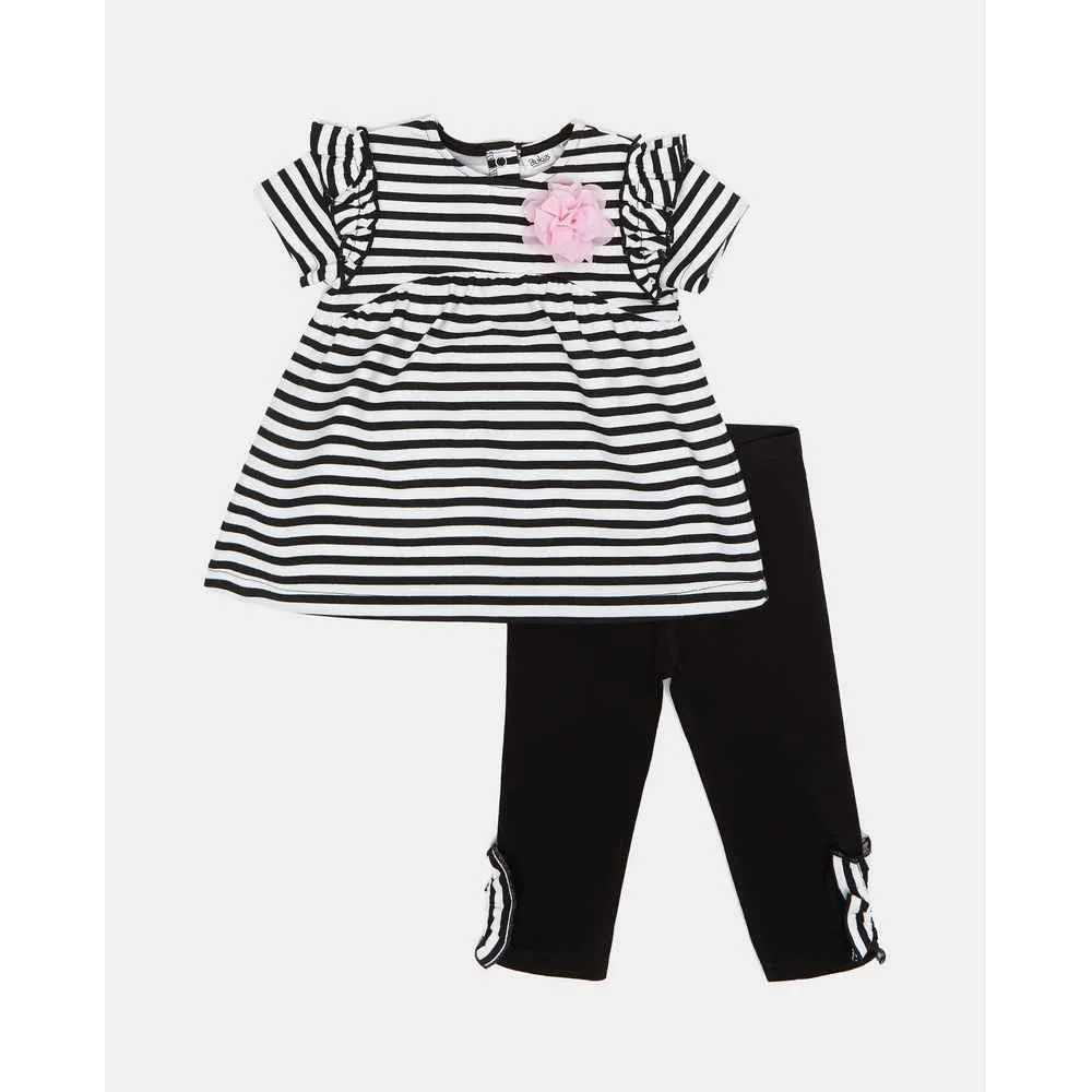 BLUKIDS SET SET NERO RIGA BC