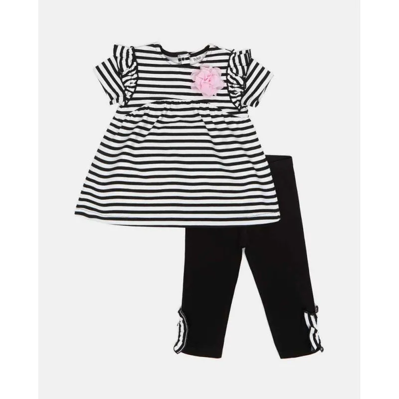BLUKIDS SET SET NERO RIGA BC