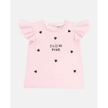 BLUKIDS MAJICA KRATAK RUKAV TSHIRT PINK MIST 