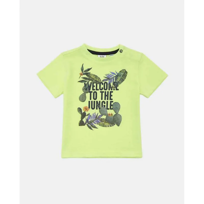 BLUKIDS MAJICA KRATAK RUKAV TSHIRT 909C LT. GREEN FLUO
