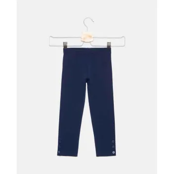 BLUKIDS HELANKE LEGGINGS SOLID ESTATE BLUE 