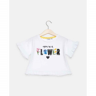BLUKIDS MAJICA KRATAK RUKAV T-SHIRT BRIGHT WHITE