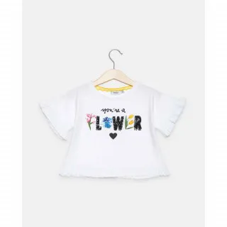 BLUKIDS MAJICA KRATAK RUKAV T-SHIRT BRIGHT WHITE