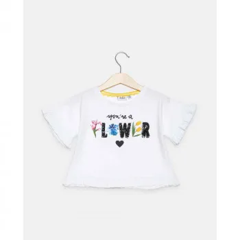 BLUKIDS MAJICA KRATAK RUKAV T-SHIRT BRIGHT WHITE 
