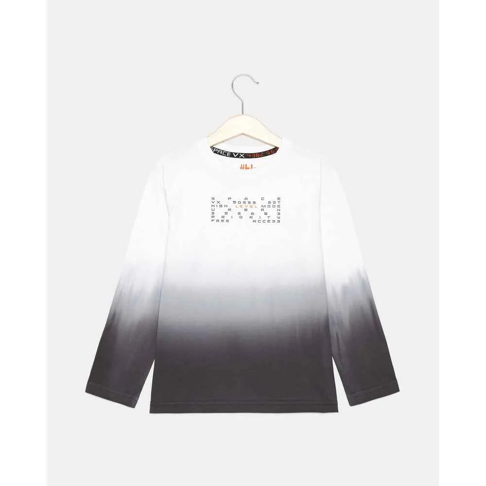 BLUKIDS MAJICA DUG RUKAV T-SHIRT BRILLIANT WHITE