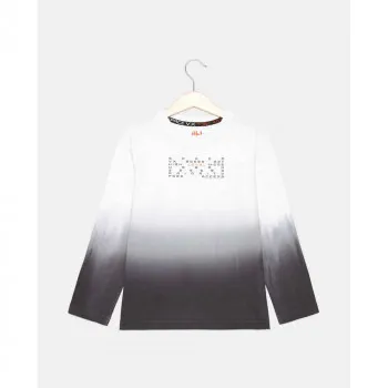 BLUKIDS MAJICA DUG RUKAV T-SHIRT BRILLIANT WHITE 