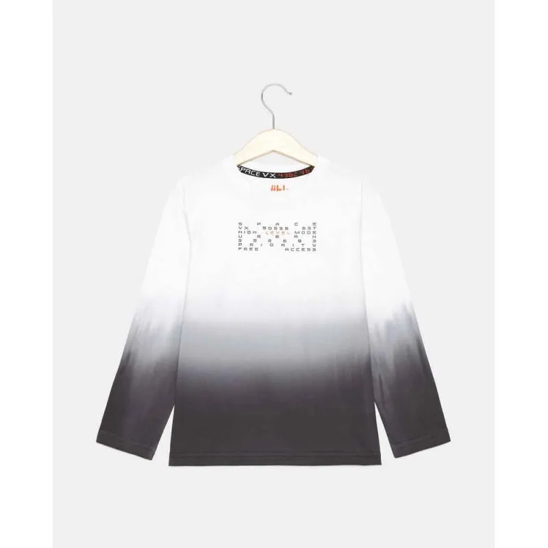 BLUKIDS MAJICA DUG RUKAV T-SHIRT BRILLIANT WHITE