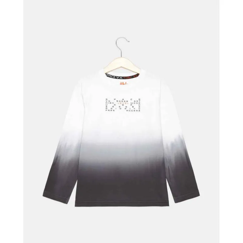 BLUKIDS MAJICA DUG RUKAV T-SHIRT BRILLIANT WHITE