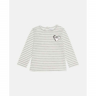 BLUKIDS MAJICA DUG RUKAV TSHIRT MEDIUM GREY MELANGE