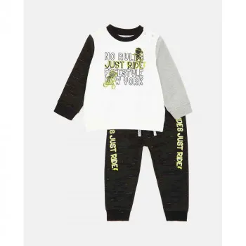 BLUKIDS TRENERKA KOMPLET JOGGING SET BRIGHT WHITE 