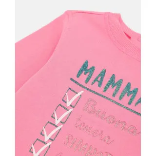 BLUKIDS DUKSERICA SWEATSHIRT SACHET PINK