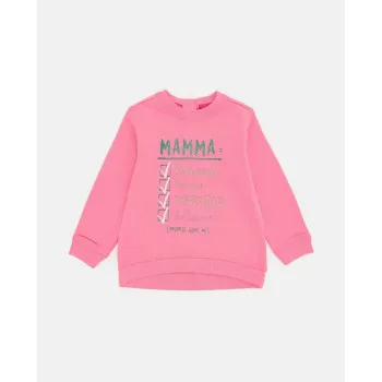 BLUKIDS DUKSERICA SWEATSHIRT SACHET PINK 