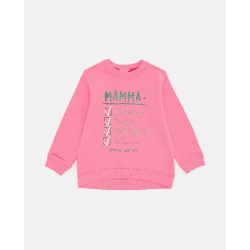 BLUKIDS DUKSERICA SWEATSHIRT SACHET PINK 