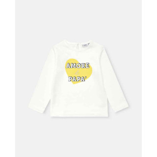 BLUKIDS MAJICA DUG RUKAV TSHIRT BRILLIANT WHITE