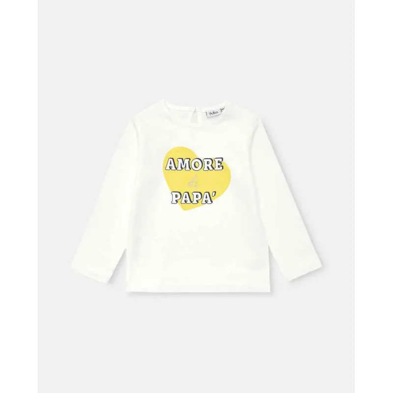 BLUKIDS MAJICA DUG RUKAV TSHIRT BRILLIANT WHITE 