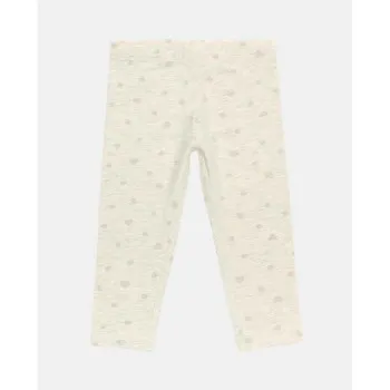 BLUKIDS HELANKE LEGGING AOP BEIGE MELANGE 