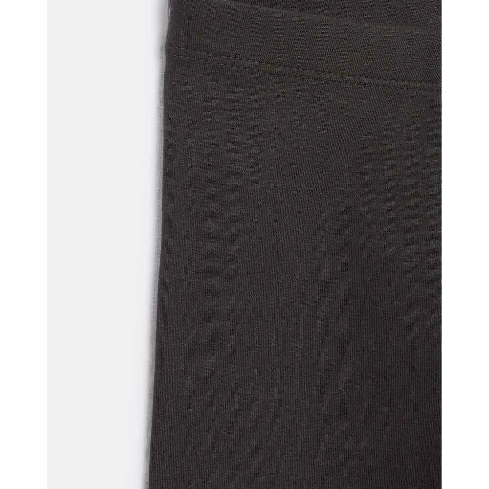 BLUKIDS HELANKE LEGGINGS F/T SOLID METEORITE