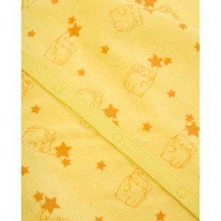 BLUKIDS ZEKA BOY VELOUR ROMPER GOLDFINCH