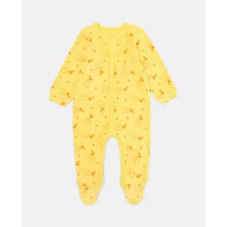 BLUKIDS ZEKA BOY VELOUR ROMPER GOLDFINCH 