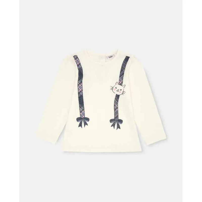 BLUKIDS MAJICA DUG RUKAV TSHIRT CLOUD DANCER
