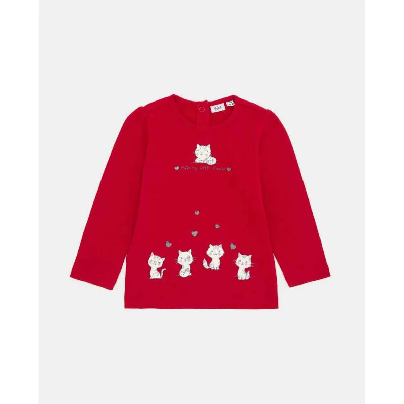 BLUKIDS MAJICA DUG RUKAV TSHIRT JESTER RED