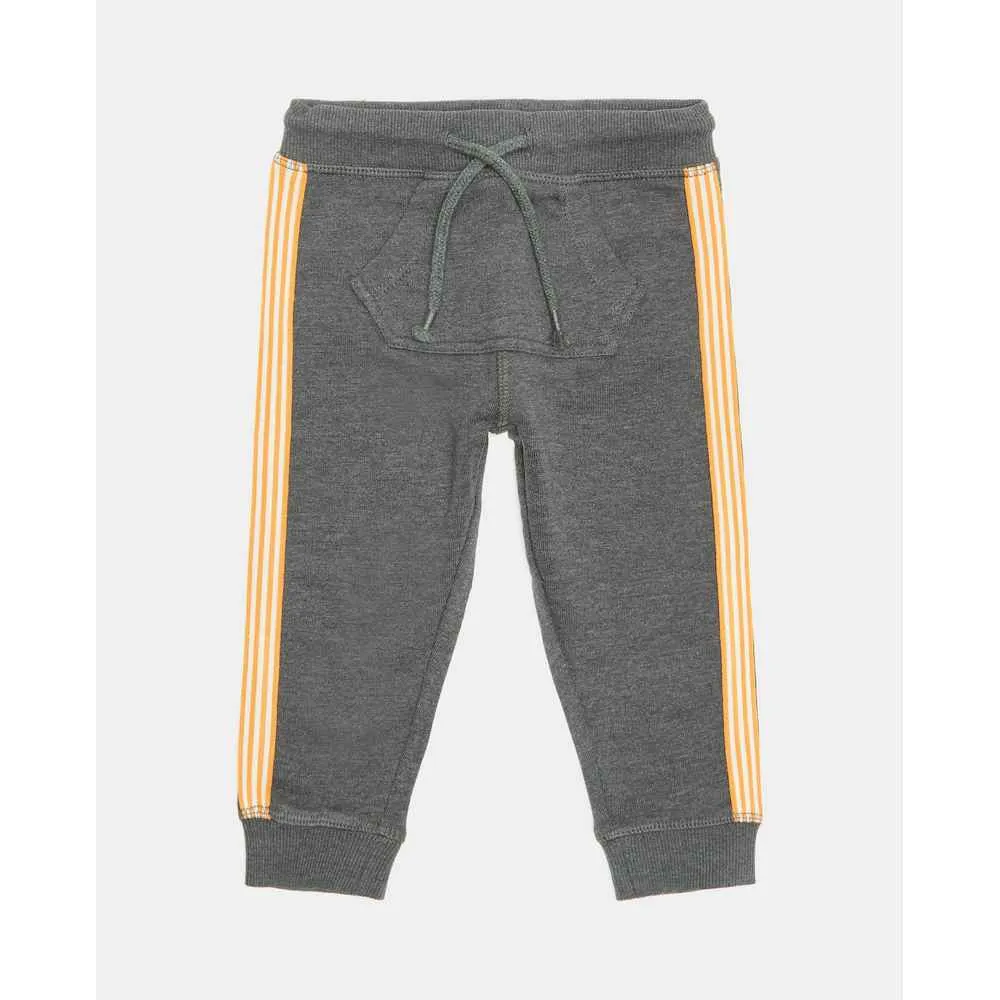 BLUKIDS TRENERKA DONJI DEO PANT WITH TAPE MEDIUM GREY MELANGE