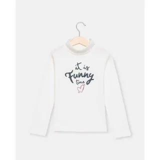 BLUKIDS MAJICA DUG RUKAV T-SHIRT L/S SNOW WHITE