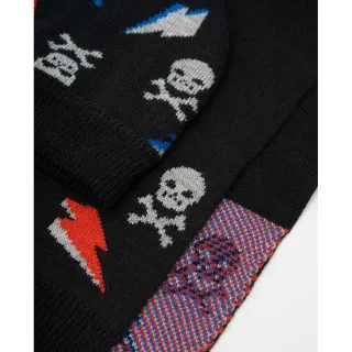 BLUKIDS SET KAPA I SAL SET HAT + SCARF BLACK BEAUTY 