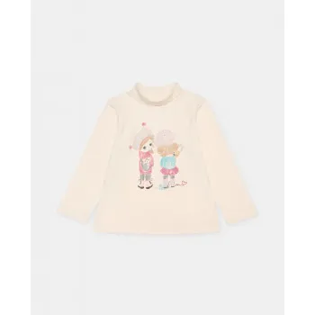 BLUKIDS MAJICA DUG RUKAV HIGH NECK PRISTINE 