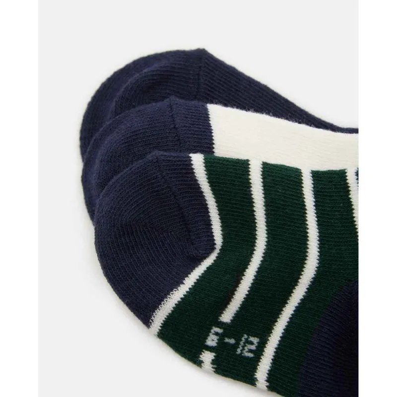 BLUKIDS CARAPE PK 3 LONG SOCKS BOY DARK GREEN