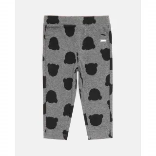 BLUKIDS HELANKE TREGGING AOP MEDIUM GREY MELANGE